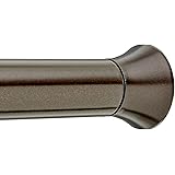 Amazonベーシック 突っ張りカーテンロッド 53-91cm ブロンズ