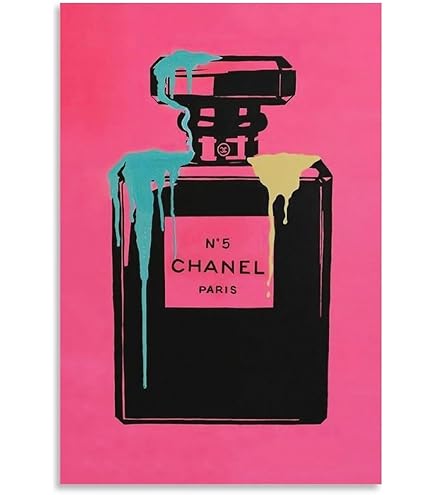 Amazon.co.jp: シャネル No.5 パルファム ボトルアート、モダンで