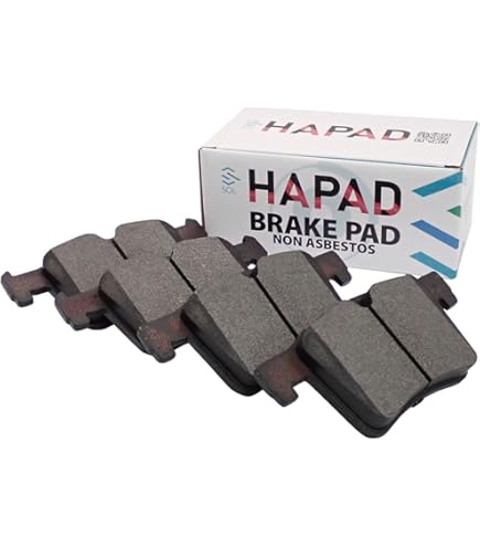 Amazon | HAPAD フロント ブレーキパッド + ブレーキパッドセンサー