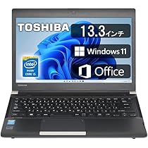 連絡待ち）Office2019付 東芝 dynabook R734/M 軽量・薄型ボディ