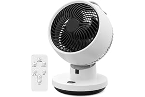 サーキュレーター DCモーター 静音 【2026 先行発売モデル＆省エネ・分解丸洗い】扇風機 兼用 360度首振り 強力送風 6段階風量調節 小型 リモコン付き タイマー機能 6-30畳対応 換気/空気循環/部屋干し 梅雨除湿 衣類乾燥 冷房/暖房 
