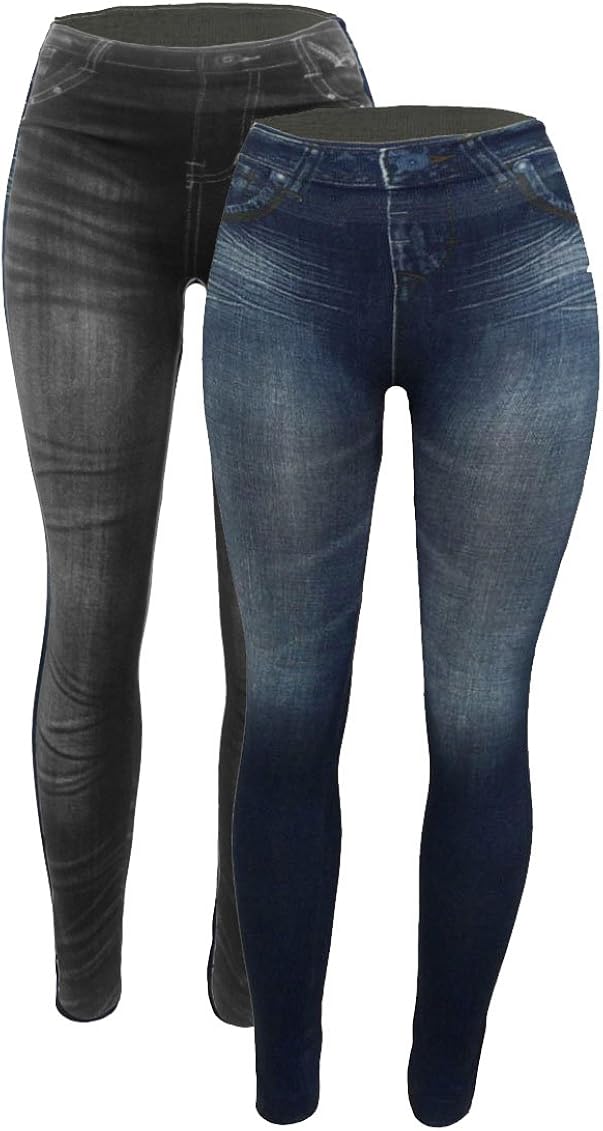 Seamless Full Length Fleece Leggings (L 