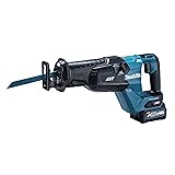 マキタ(Makita) 充電式レシプロソー 40Vmax2.5Ah バッテリ2本・充電器・ケース付 JR002GRDX 青