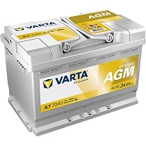 Amazon | ドイツ製 VARTA バッテリー 570-901-076 A7(旧品番E39) AGM
