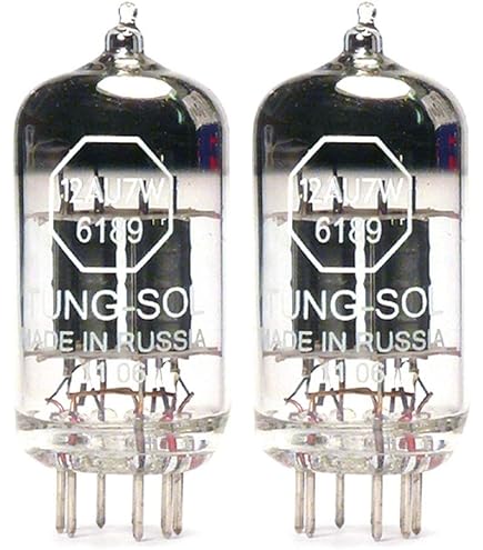 Amazon | Mullard Reissue 12AU7 ECC82 ゲインマッチングペア