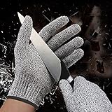 伸縮・通気・耐切創 5級に達す防刃作業用手袋 防刃軍手 作業グローブ 切れない手袋 耐切創手袋 洗濯可 家庭調理・工事作業用