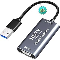 4K Capture USB接続外部キャプチャデバイス Amazon.co.jp: Yasoku USB & HDMI 変換アダプタ キャプチャーボード