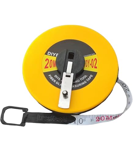 Amazon.co.jp: uxcell 巻尺 巻き尺 グラスファイバーテープ