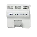 ELPA 耐雷サージ 独立スイッチ付タップ（3個口） A-S500B(W)