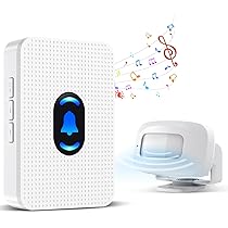Amazon.co.jp: DAYTECH ワイヤレスチャイム 玄関センサー 人感