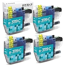Brother LC3119 4色インクカートリッジ+ブラック、マゼンダ たのめーる】ブラザー インクカートリッジ 4色パック 大容量