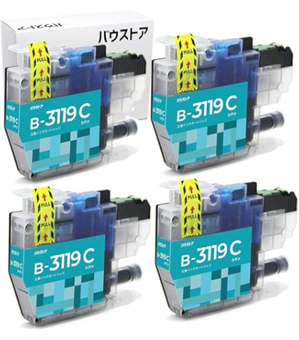 Amazon.co.jp: Brother LC3119 対応 互換インクカートリッジ