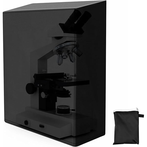 Microscope Dust Cover Fit Full Size Standard Microscopes, 20
