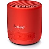 FunLogy Portable Mini（スピーカー/ポータブルスピーカー）【VGP2024受賞 / 防水対応/小型/Type-C 充電式/バッテリー 内臓/Bluetooth対応/ワイヤレス / IP67 お風呂 で使える/pc スマホ 接続OK