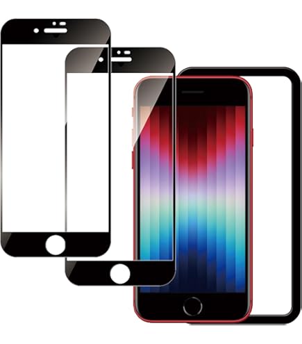 Amazon | Kazall プリント柄付き保護ガラスフィルム/SPLASH for