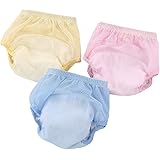 [coconetco] レーニングパンツ 夏用 メッシュ編み 3枚組 股部分4層 防水層あり 強い通気性 幼児のトイレトレーニングパンツ 下着 赤ちゃん 女の子 男の子用 100 110 p13