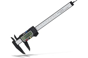 Digital Caliper, Adoric 0-6" Calipers Measuring Tool - Electronic Micrometer Caliper with Large LCD Screen, Auto-off Feature, Inch and Millimeter Conversion