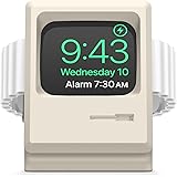 【elago】 Apple Watch Ultra 対応 シリコン スタンド ナイトスタンドモード 対応 充電スタンド ノスタルジック レトロ デザイン 充電ケーブル 収納 アクセサリー [ Apple AppleWatchUltra アップルウォッ