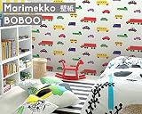 マリメッコ(marimekko) 壁紙 13025 ブブー BO BOO ホワイト 幅70cm Essential (定番シリーズ)