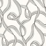Decorline AriaゴールドリボンSwirl壁紙 DL30636 1