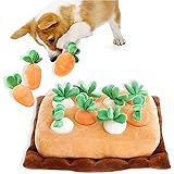 Amazon にんじん畑 ペットおもちゃ 知育玩具 餌隠しマット ノーズワーク 噛む 運動不足 分離不安解消 集中力向上 嗅覚訓練 食いすぎる対策 訓練毛布 ハート型 7個にんじん Juline 犬用アジリティ 運動器具 通販
