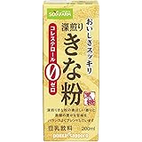 ポッカサッポロソヤファームおいしさスッキリきな粉豆乳飲料紙パック200ml×12本【×2ケース：合計24本】