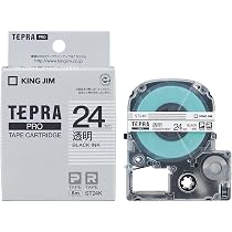 Amazon | キングジム 【純正】 テプラPROテープカートリッジ 24mm 透明