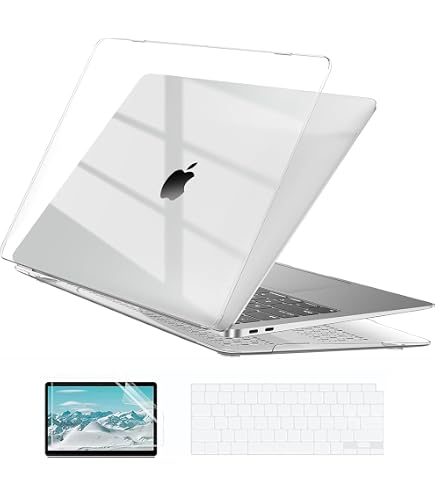 B BELK Schutzcase Für MacBook Air 13 Zoll (2010-2017) – Robuste Hartschale In Blau Mit Tastaturschutz & Displayfolie