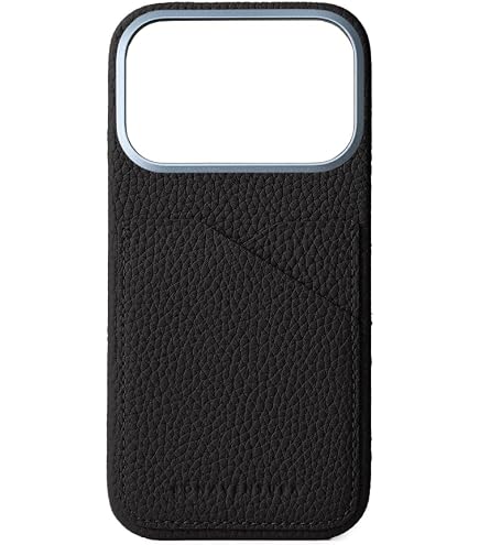 BONAVENTURA IPhone17ProMax ケース BLACK Amazon.co.jp: [Bonaventura] (for iPhone 17 Pro Max) Back Cover