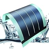 アモルファスシリコン柔靭性薄膜ソーラー発電太陽電池パネルDIY 1W 6V充電電池 (グリーン) [並行輸入品]