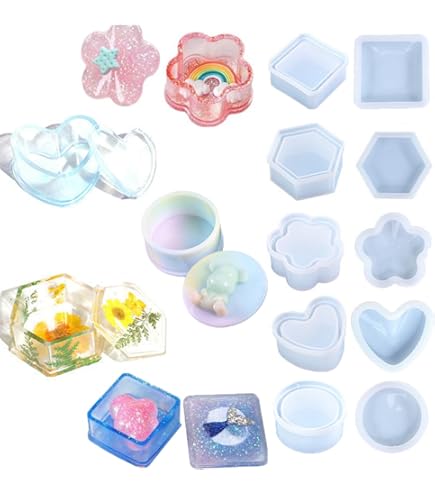 Amazon.co.jp: Funshowcase 収納ケース 小物入れ ハート 箱 シリコン