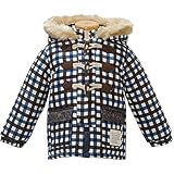 2017年 UN-DECO ダッフルコート ジャケット 防寒衣料 撥水加工 ネイビー◇80cm