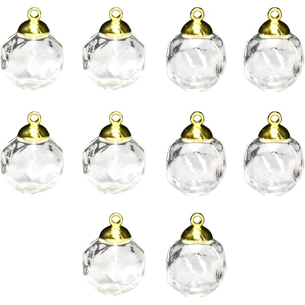 Amazon.co.jp: [starPG] 25mm ガラスドーム アンティーク調 キャップ付