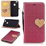 Aireratze(TM) Huawei P10 Lite ケース　PU　手帳型　携帯電話用 [USBケーブルは無料です]　カバー カード収納ポケット付き　マグネット式　ストラップ付き　スマートフォン