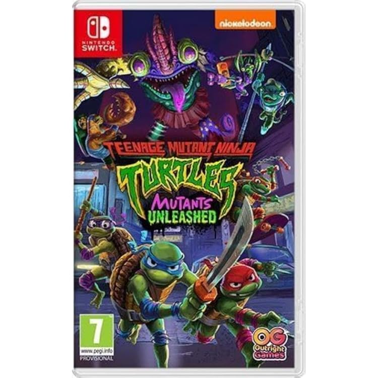 ニンジャタートルズ　switch &Blu-ray2本 Amazon.co.jp: Teenage Mutant Ninja Turtles Mutants Unleashed