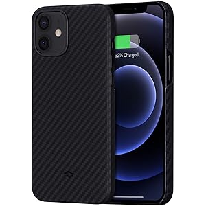 「PITAKA」iPhone 12 mini 対応 ケース MagEZ Case アラミド繊維製 カーボン風 デザイン…