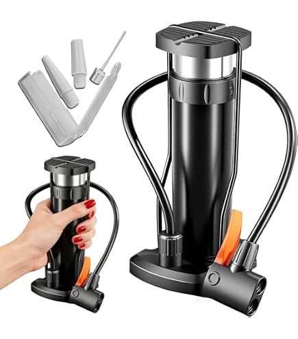 Amazon | MintsZone 空気入れ 自転車 ボール バイク 仏式 フランス式