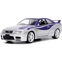ミニカー Fast & Furious Nissan Skyline GT-R Build the NISSAN SKYLINE GT-R FAST & FURIOUS 1/8 New in box