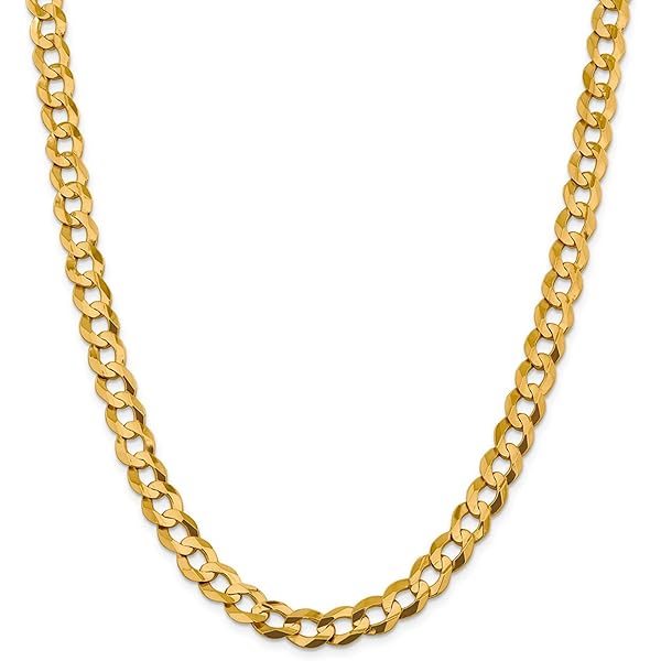 Real 10k Gold Chain Cuban Curb Link 10mm 18 In - 30 Inch Mens Solid 10 – GBJ - Foto 11
