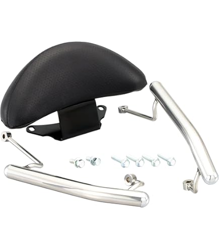 Amazon | キジマ(Kijima) バイクパーツ バックレスト 背パット付き