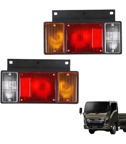 Amazon | TRISTAR'S [いすゞ エルフ 12V車用] 純正タイプ テールランプ
