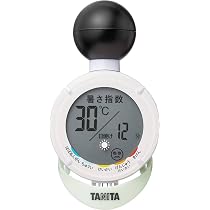 Amazon.co.jp: TANITA 黒球式熱中症指数計 熱中アラーム TT