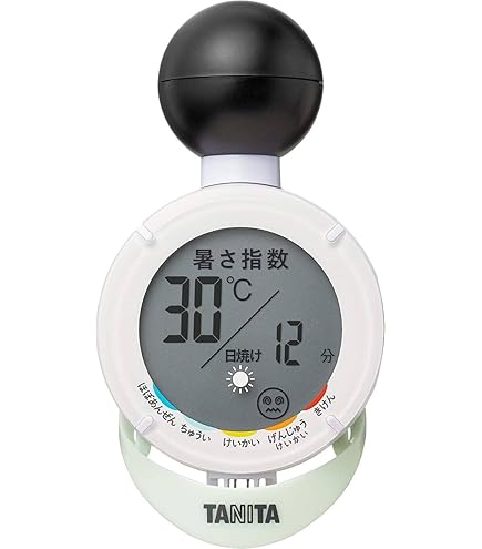 Amazon.co.jp: TANITA 黒球式熱中症指数計 熱中アラーム TT