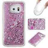 Samsung Galaxy S6 Edge ケース 保護カバー, UNEXTATI 高品質 TPU 超薄型 カバー ケース 液晶保護 脱着簡単 耐汚れ 耐衝撃 柔軟 軽量 Samsung Galax