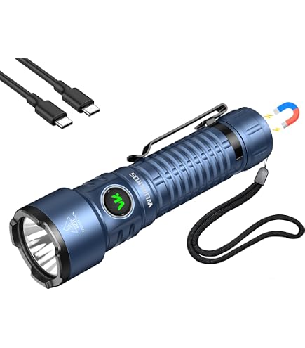 Amazon.co.jp: Wurkkos TS27 LED懐中電灯 双方向ライト付き 3200