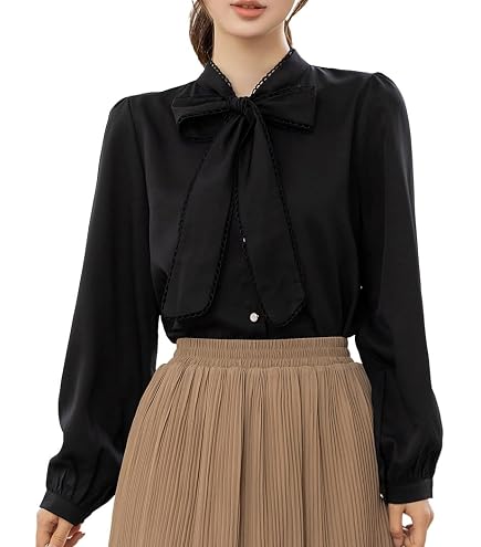 Amazon.co.jp: ludlow ラドロー RINGMASTER リボン ブラウス 神崎恵 極