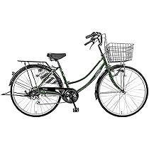 Amazon | ママチャリ 自転車 シティ車 カスタネット266HD