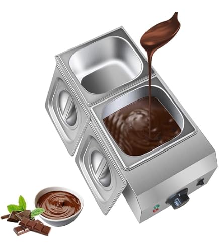 Amazon.co.jp : 市販のチョコレートテンパリングマシン、2タンクの溶解
