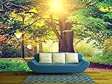 wall26 自己粘着壁紙大型壁画シリーズ 100"x144" WMR-WP-X-D677-100x24x6