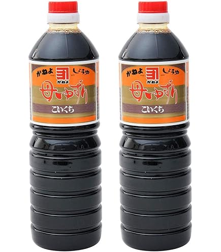 Amazon.co.jp: 鹿児島の甘い醤油 かねよ・坂口商店セット 母ゆずり
